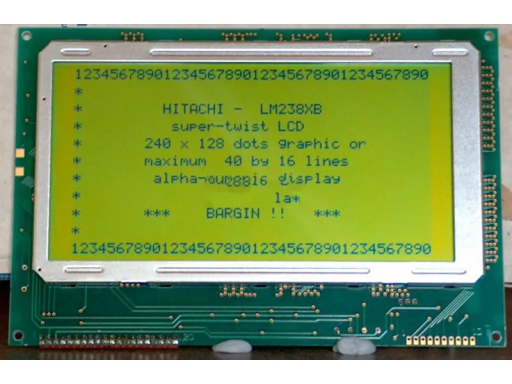 LM238XB   HITACHI 5.9 inch  tft display