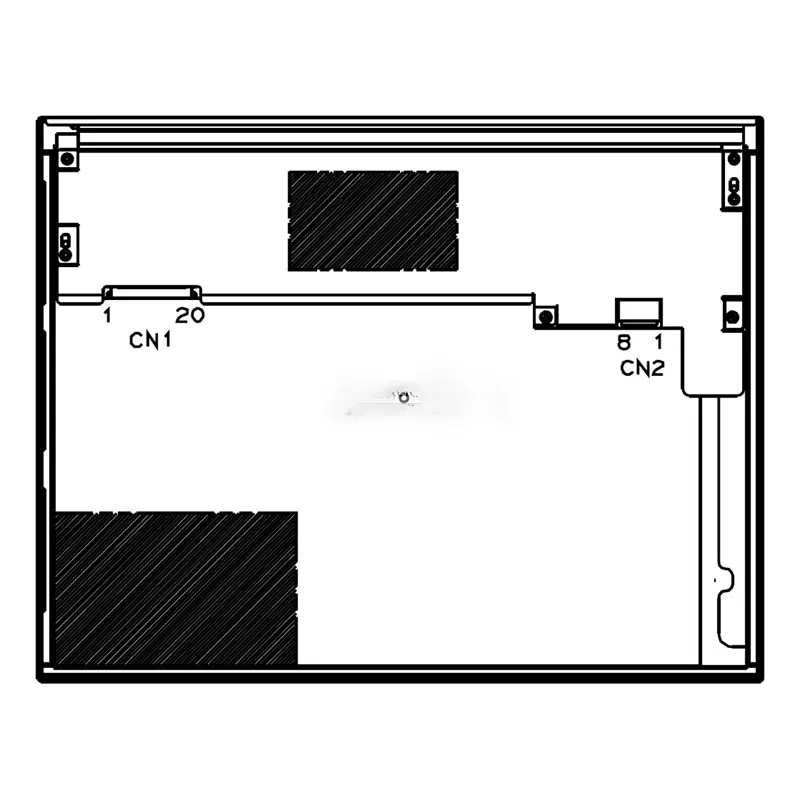 T-55708D121J-LW-A-AAN OPTREX   12.1inch 800(RGB)×600  LCD Display