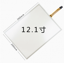 TP121W4N2  260*200 12.1inch 4-wire resistive Touch Screens