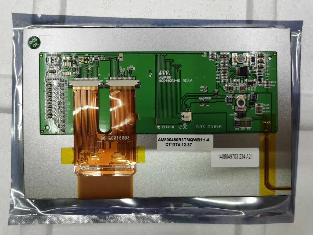 AM-800480R3TMQW-B1H  AMPIRE 7  inch  panel lcd