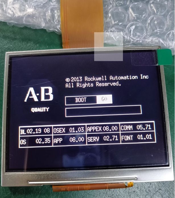 Allen Bradley - PanelView Plus 400 - Series A - 3.5 inch  MonoChrome - 2711P-K4M20D8 LCD screen
