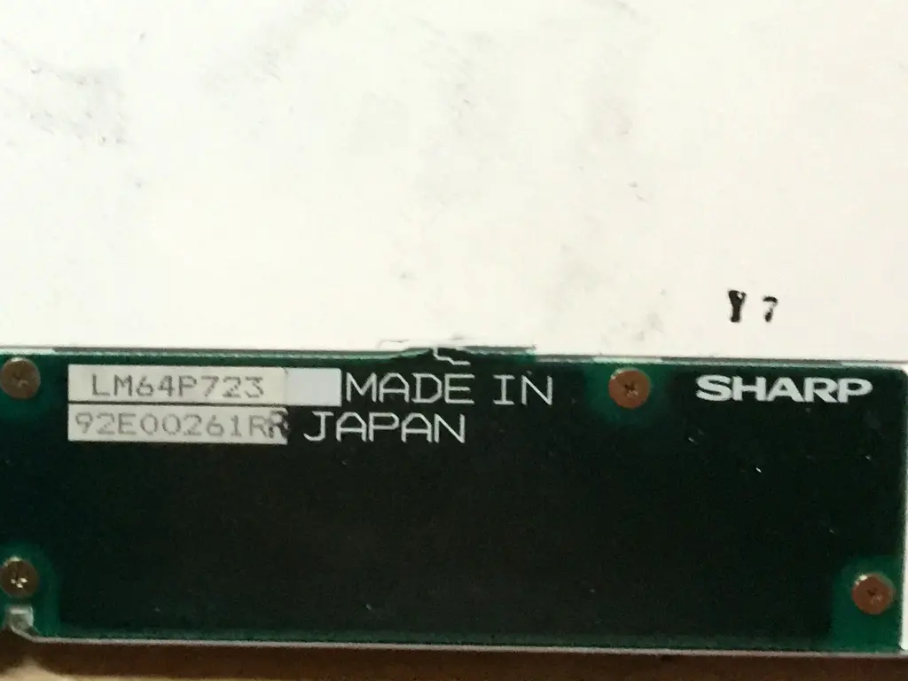 lm64p723   Sharp  9.4  inch lcd panel