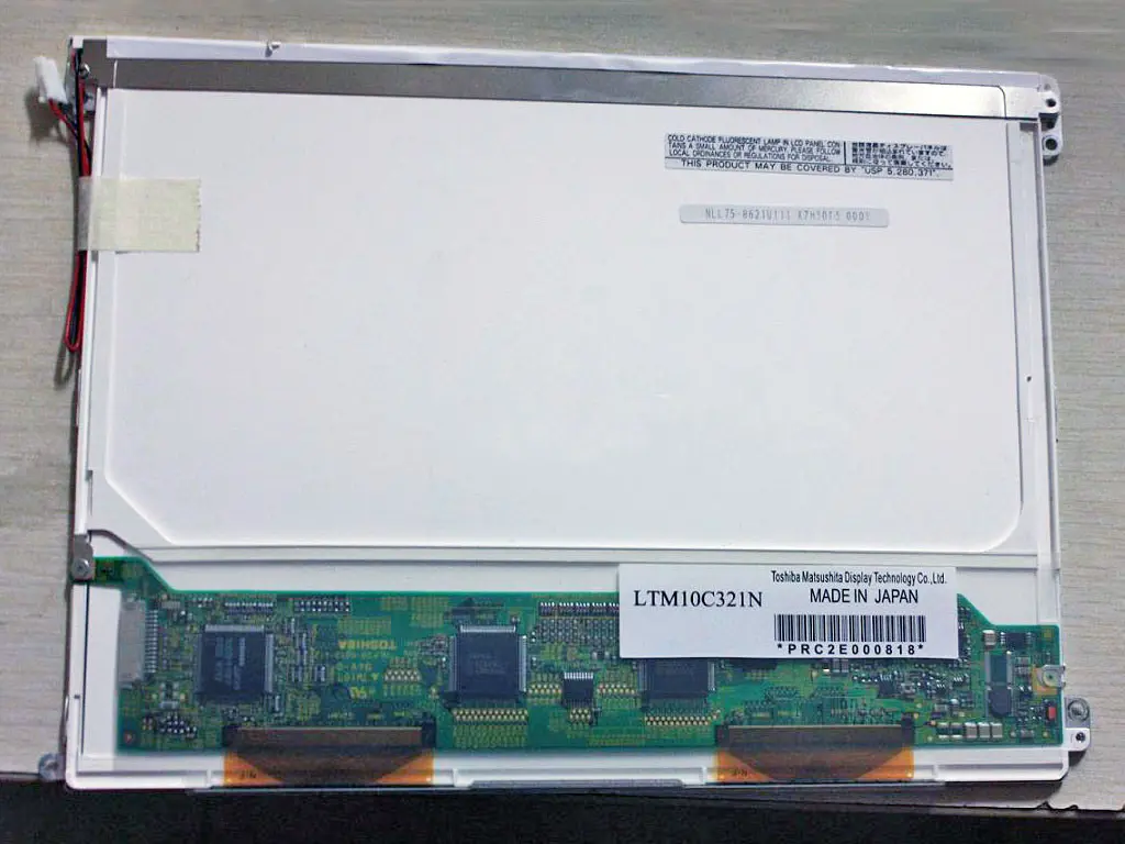 Toshiba LTM10C321N 10.4" Industrial LCD Display Panel  1024×768