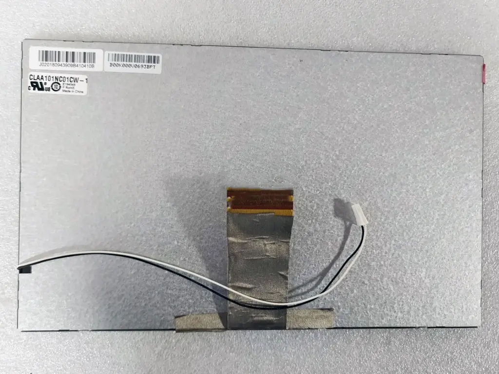 CPT CLAA101NC01CW 10.1" Industrial LCD Display Panel 1024×600 LVDS WLED