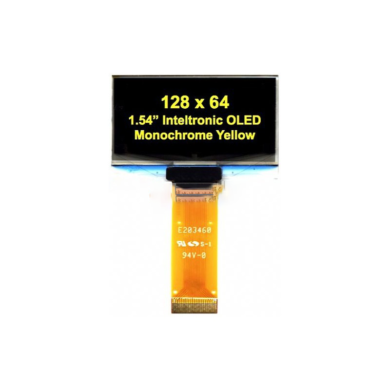 UG-2864ASYCG01 WiseChip  1.54"   128×64  LCD  Display
