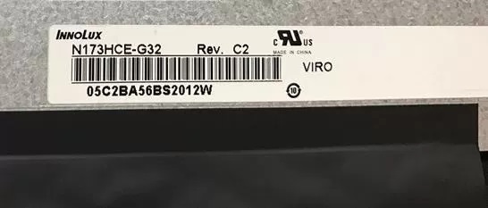 N173HCE-G32   Innolux   17.3  inch lcd display screens