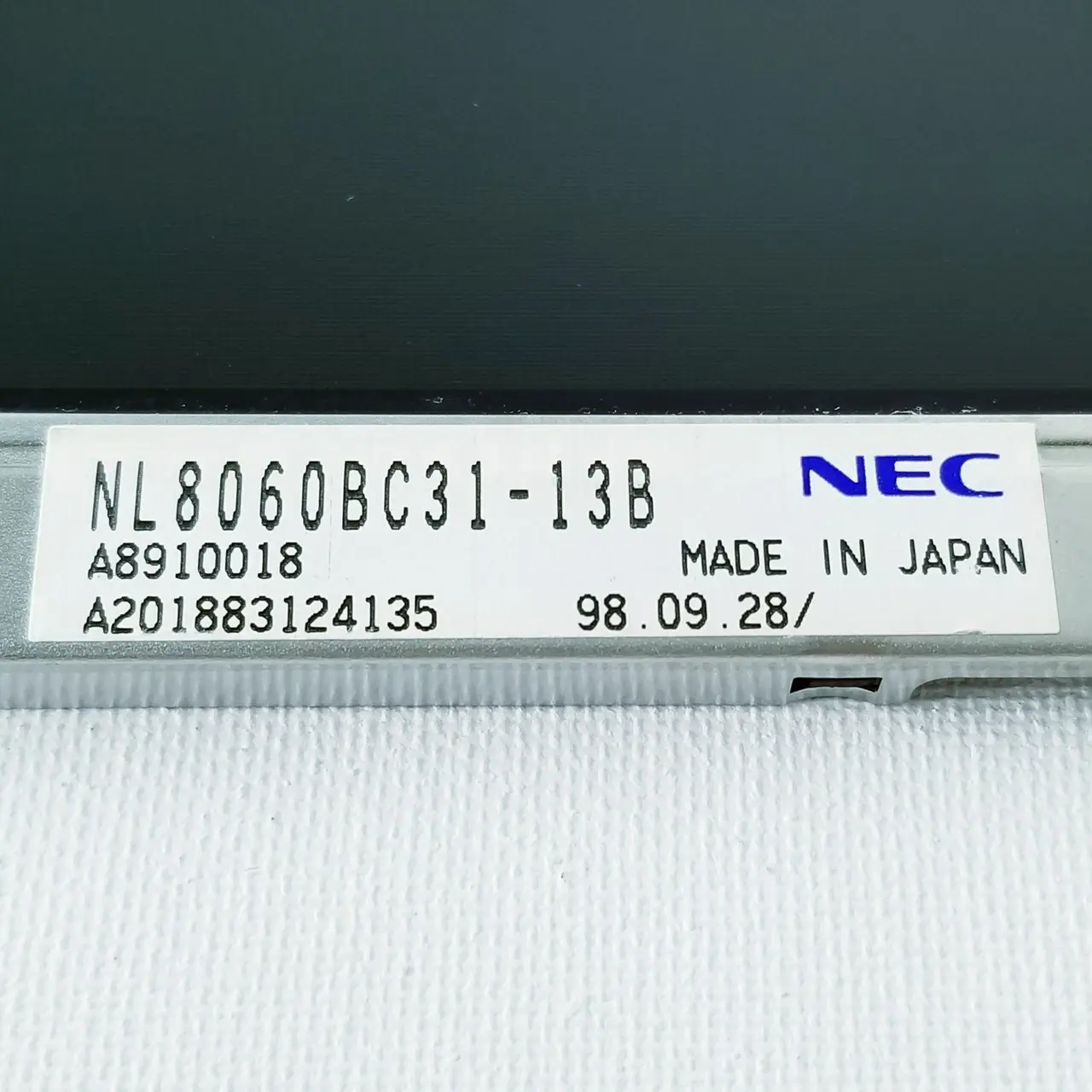 NLT NL8060BC31-13B 12.1" Industrial LCD Display Panel SVGA 800×600 LVDS