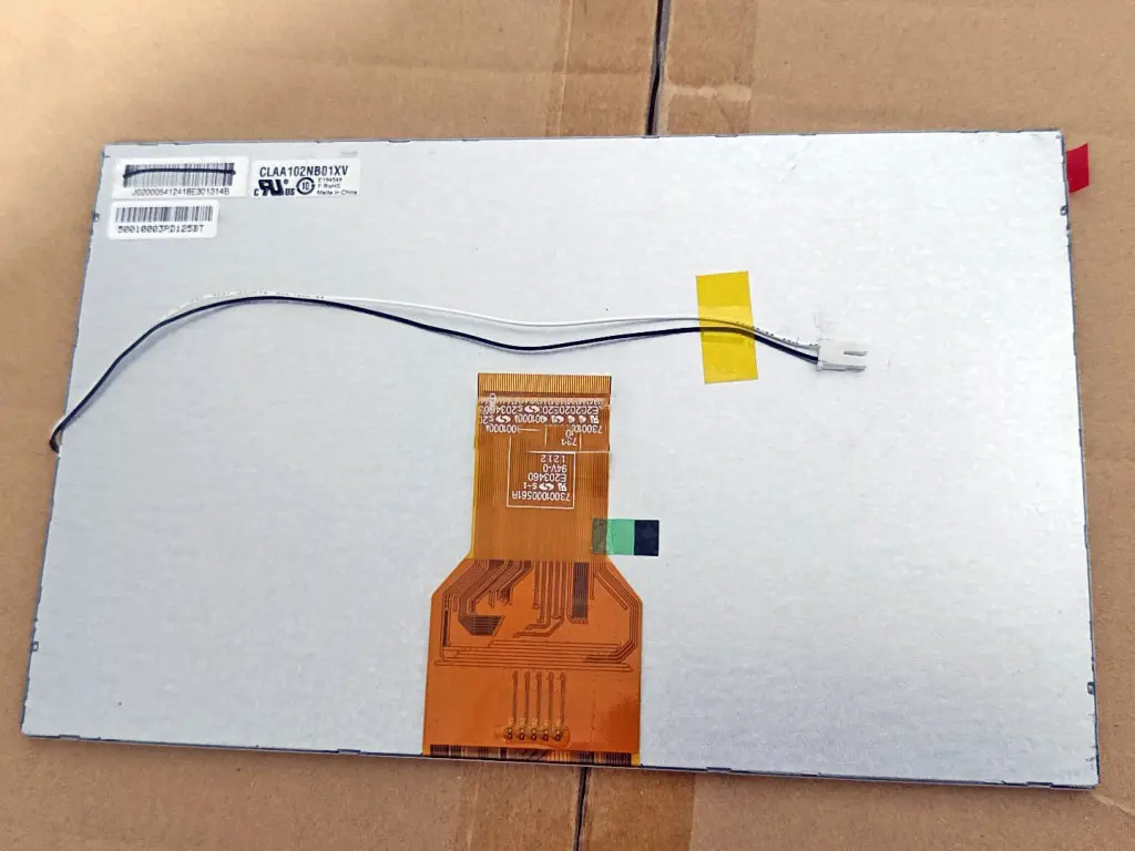 CPT CLAA102NB01XV 10.2" Industrial LCD Display Panel 1024×600 LVDS WLED
