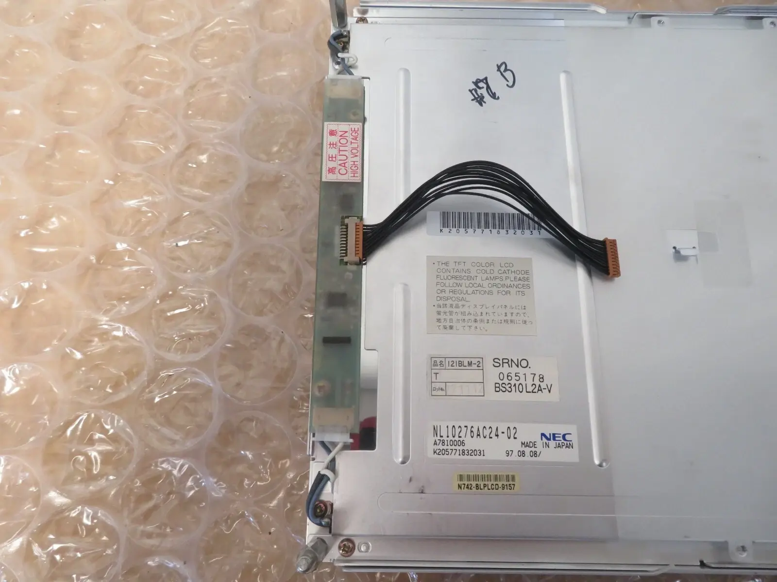 NL10276AC24-02  NEC    12.1 inch lcd panel