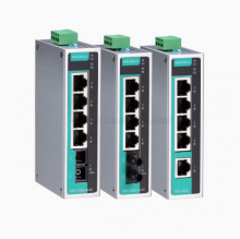 Taiwan MOXA EDS-205A-M-SC 1 Optical 4 Electrical Industrial Grade Switch New