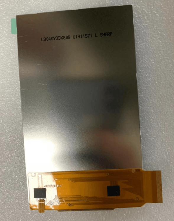 LQ040Y3DX80B    Sharp 4  inch lcd panel