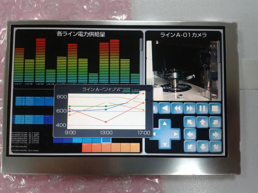 AA043MA01  Mitsubishi 4.3 inch lcd display module