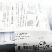 Omron stainless steel shell photoelectric sensor E3ZM-T81 2M PNP paired DC10-30V new