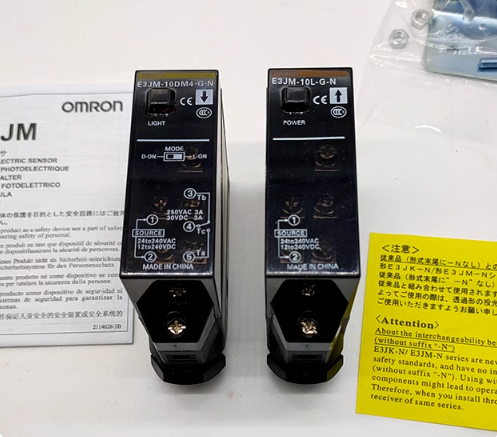 Omron E3JM-DS70M4 R4M4T-G 10M4-G-N 10DM4T-10L-NN Switch Sensor, brand new and original. For other models, please consult customer service.
