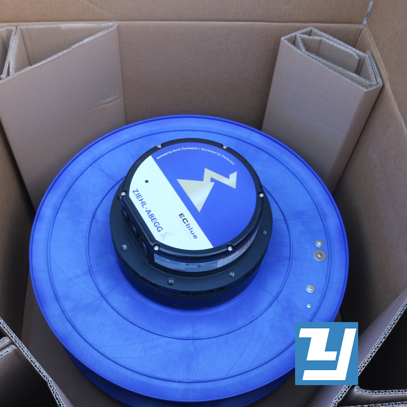 ZIEHL-ABEGG EC centrifugal fan RH50C-ZID.GL.CR variable frequency cooling industrial fan, brand new and original